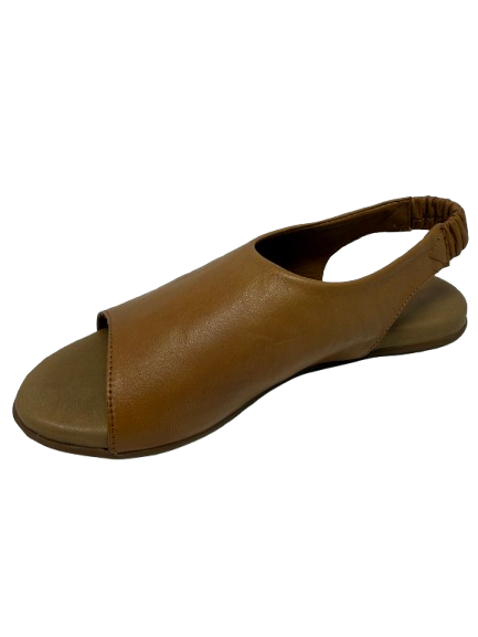 Glove leather flat sandal