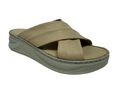 Strappy Leather Comfort Sandal
