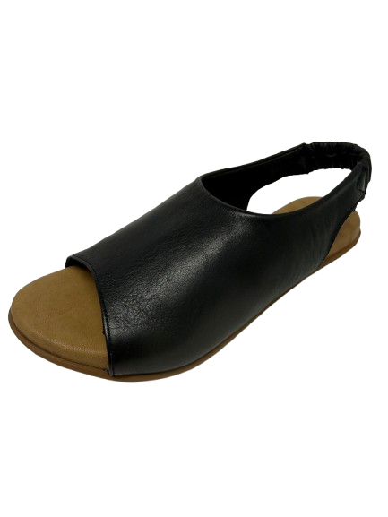 Glove leather flat sandal